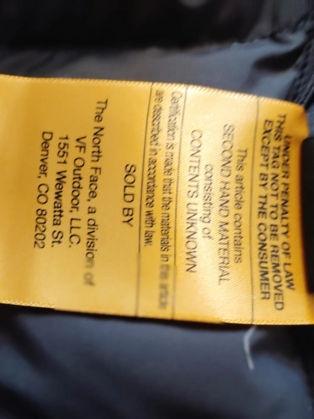 The North Face Kids Black Puffer Jacket